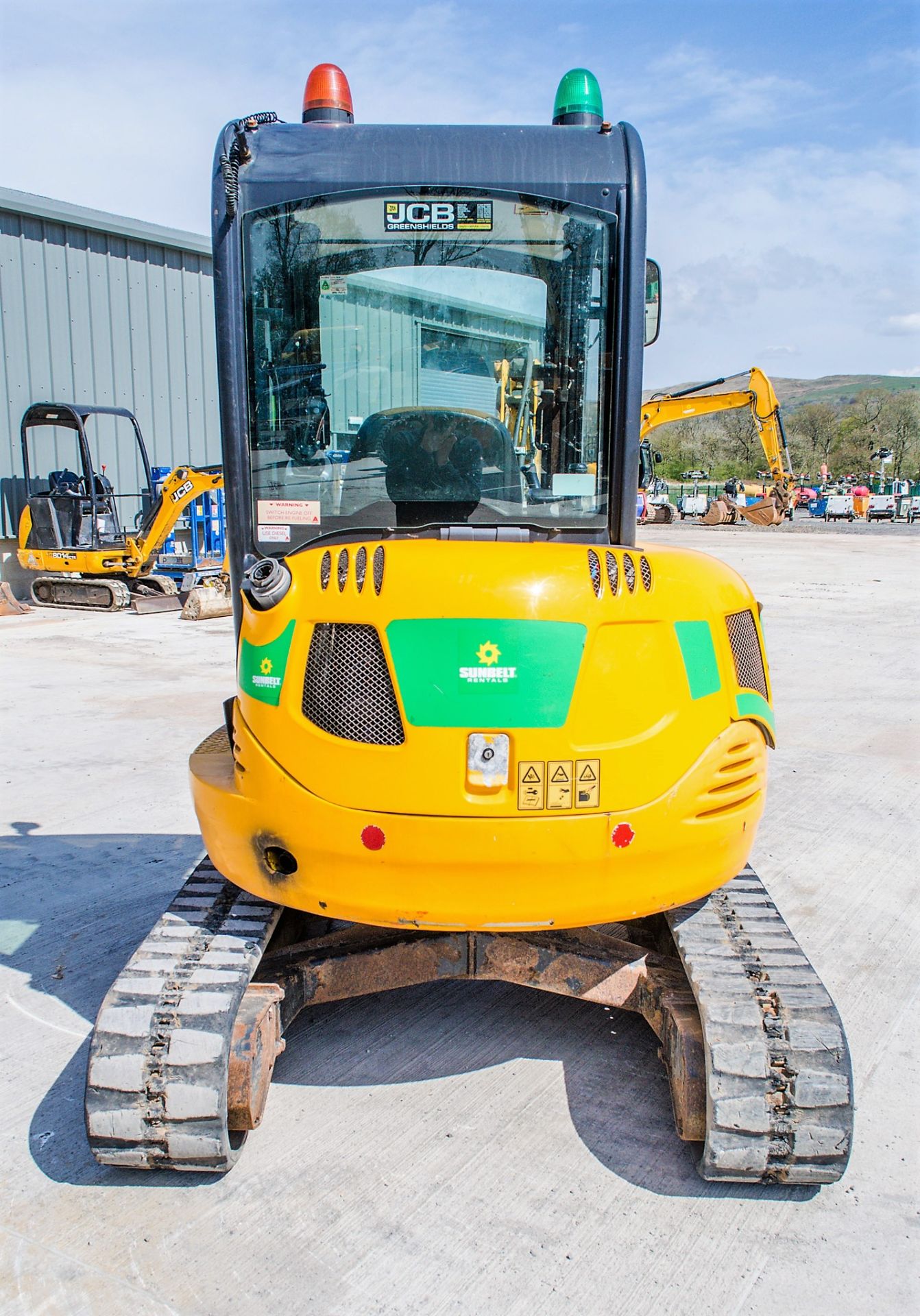 JCB 8030 ZTS 3 tonne rubber tracked mini excavator Year: 2014 S/N: 102116956 Recorded Hours: 2435 - Image 6 of 19