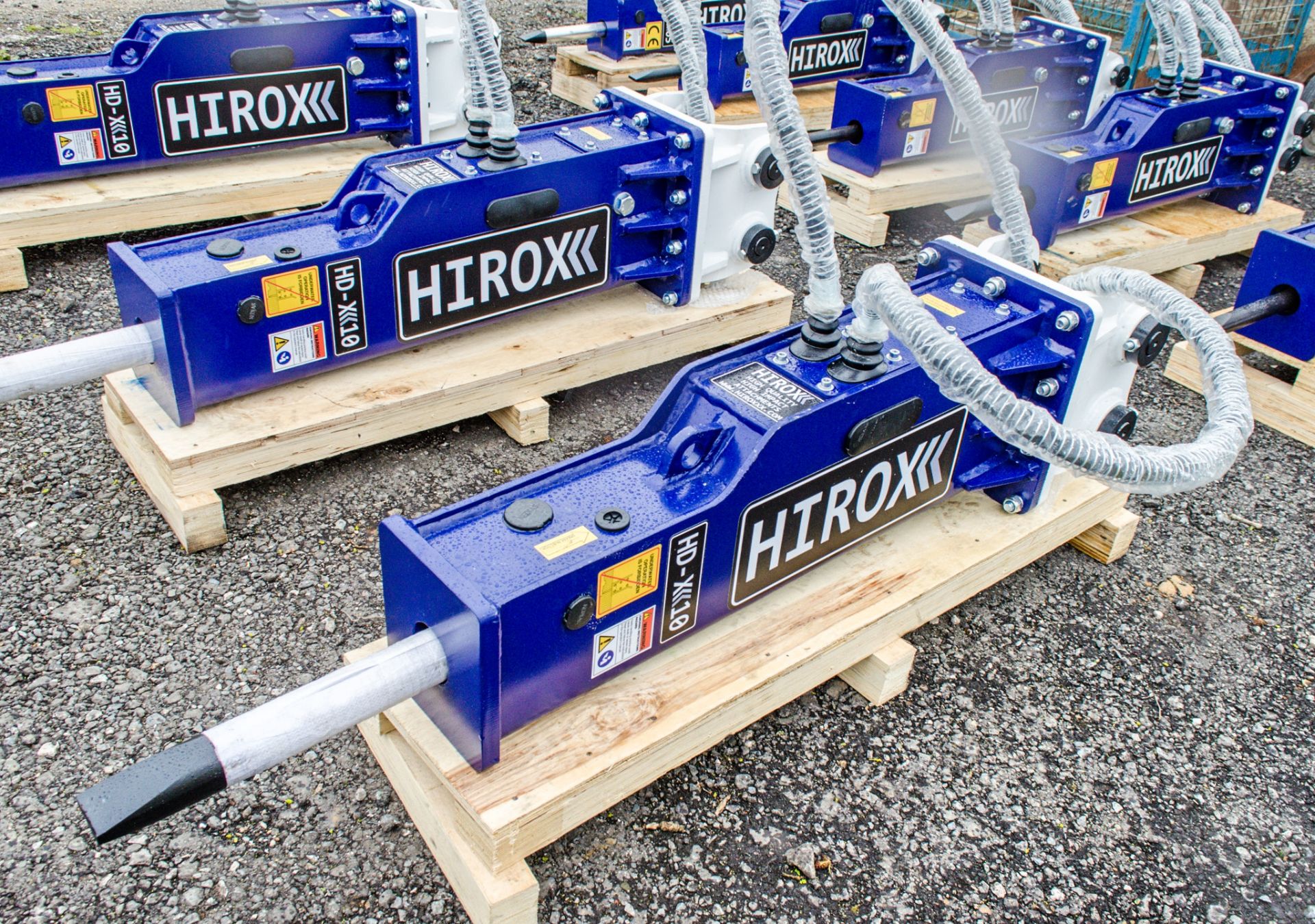 Hirox HDX-10 hydraulic breaker to suit 1.5 to 4 tonne machine Year: 2021 c/w tool kit ** New & - Image 2 of 4