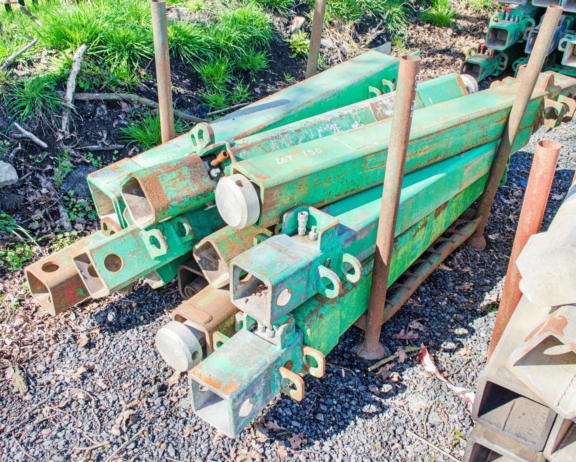 Stillage of 10 5ft shoring props