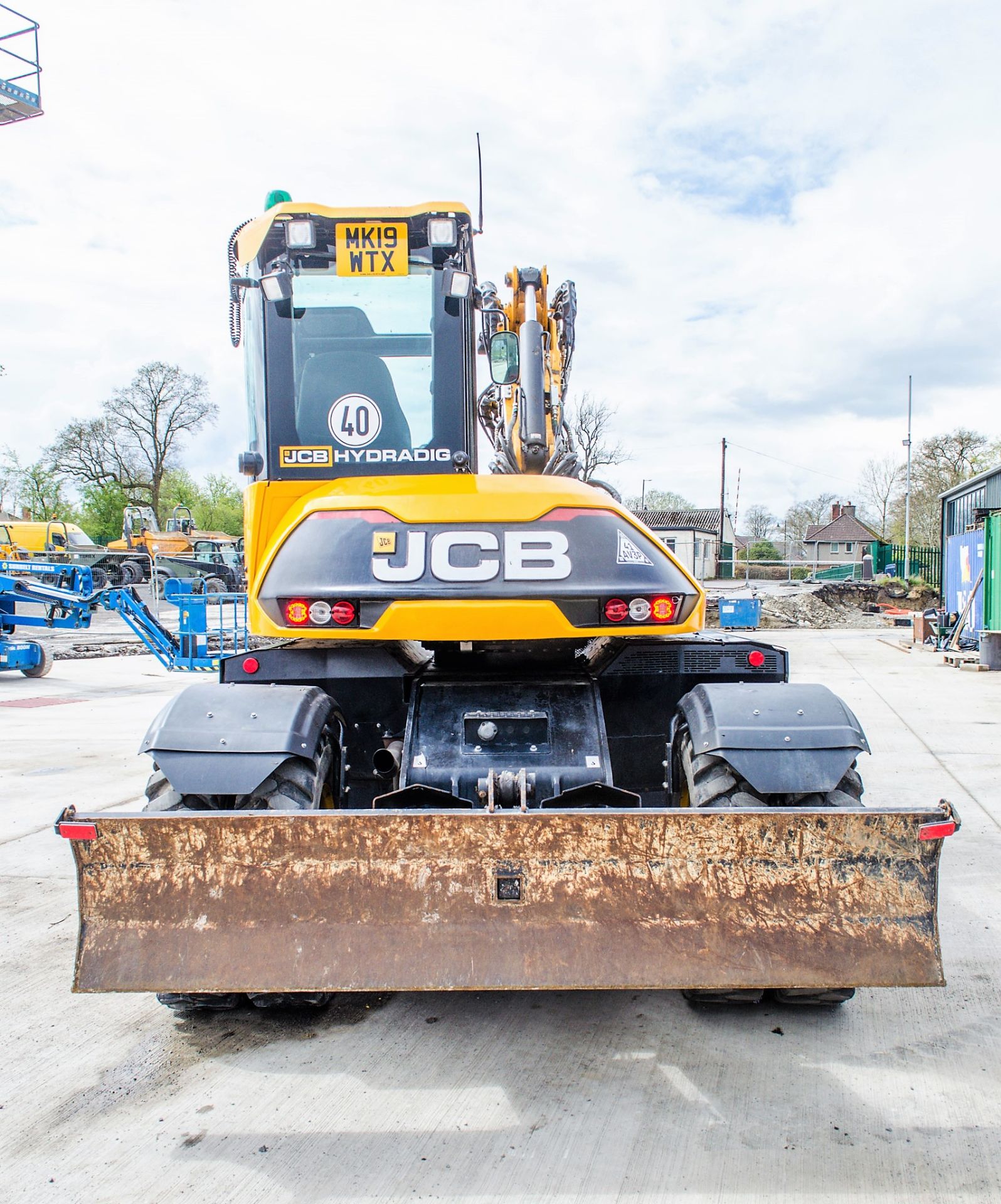 JCB 110W Ti 4F Hydradig 11 tonne wheeled excavator Year: 2019 S/N: 2496630 Recorded Hours: 926 - Bild 6 aus 26