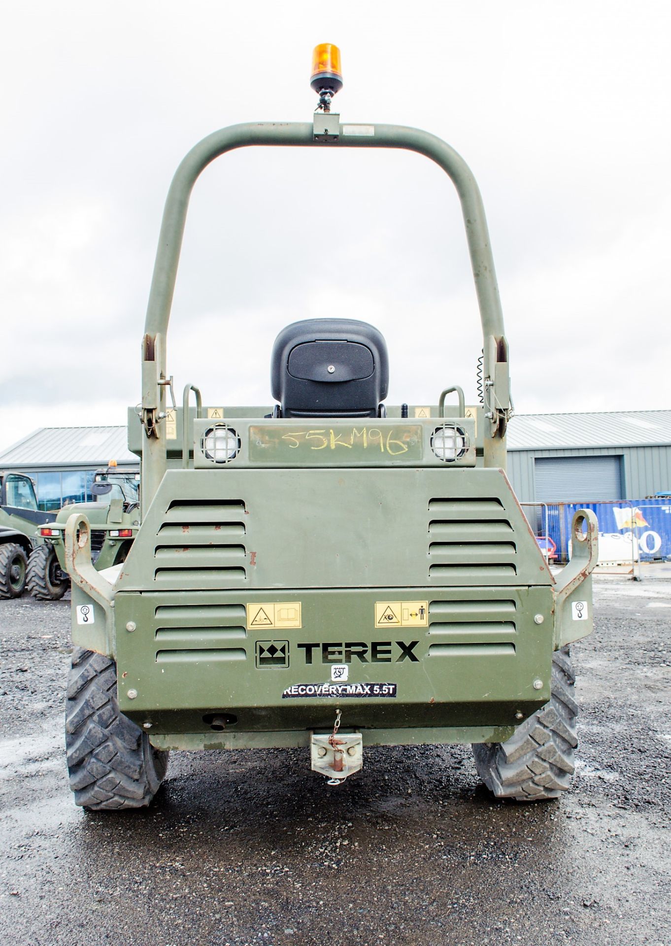 Benford Terex TA3 3 tonne straight skip dumper (EX MOD) Year: 2011 S/N: EBANJ2837 Recorded Hours: - Image 6 of 20