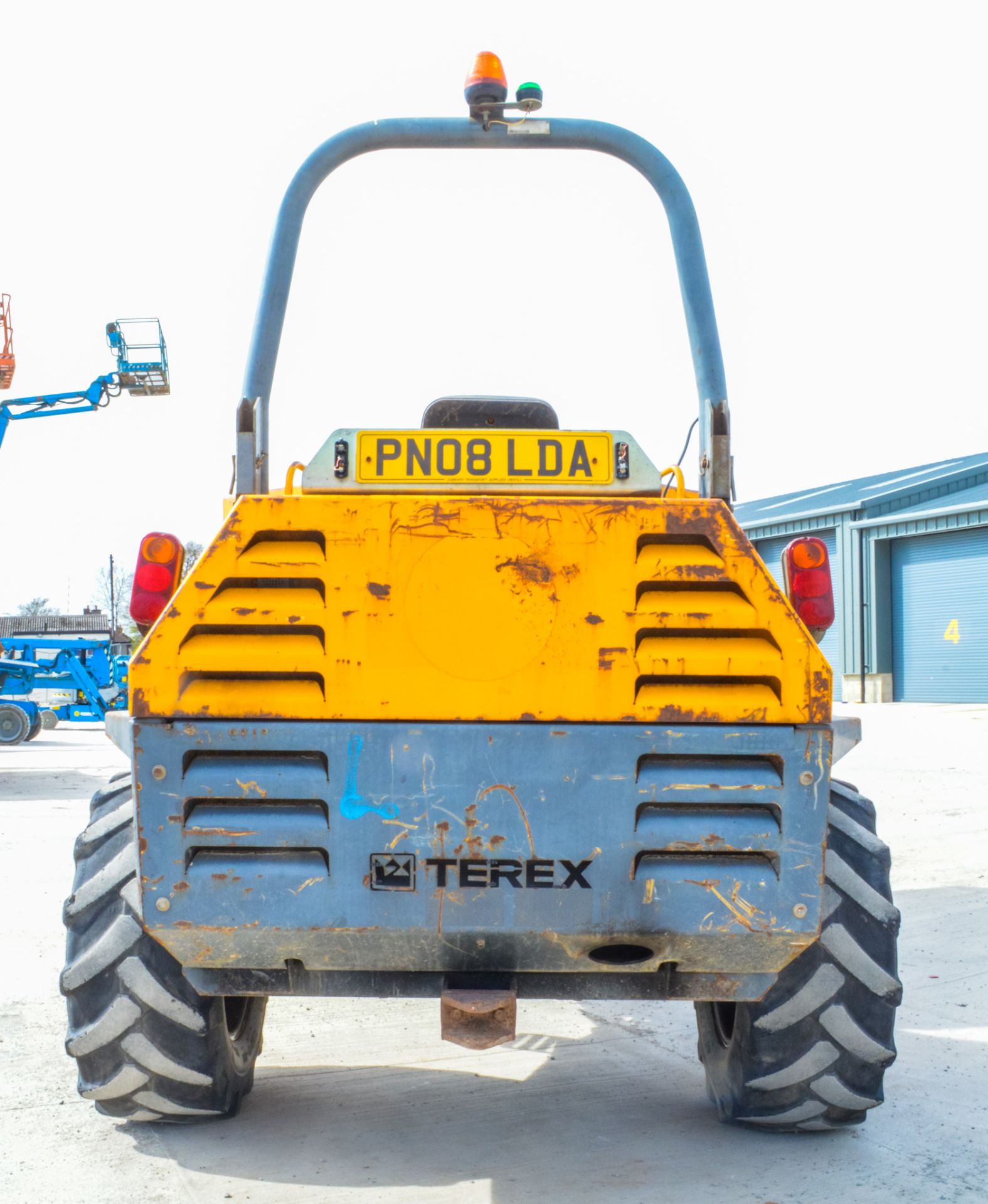 Terex PS6000 6 tonne swivel skip dumper Year: 2007 S/N: 706FX470 Recorded Hours: 3119 PN08 LDA - Image 8 of 20