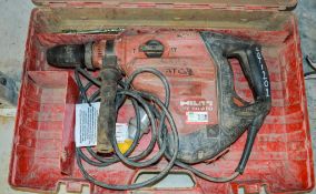 Hilti TE80 110v SDS rotary hammer drill c/w carry case A641989