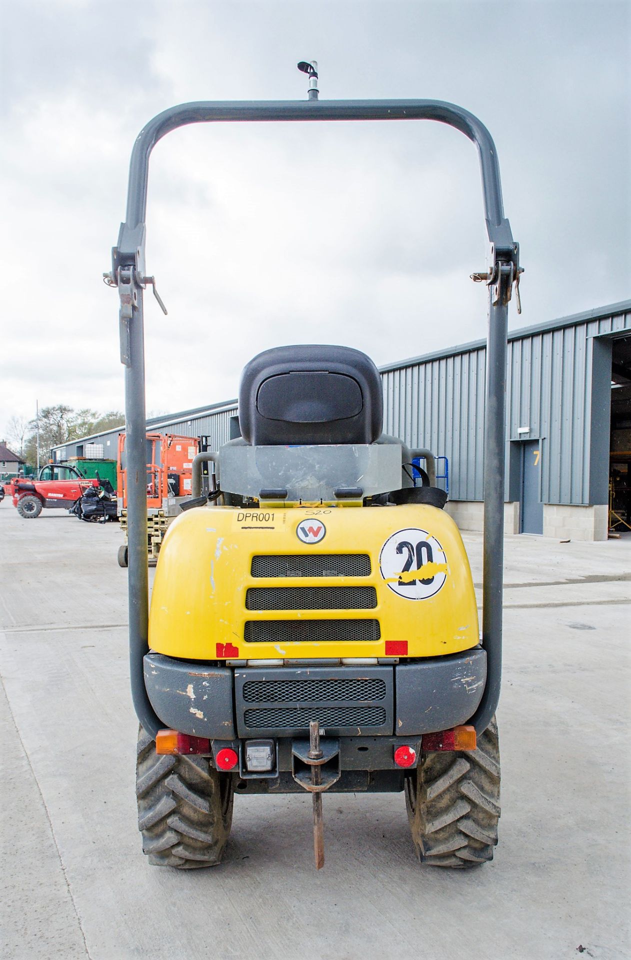 Wacker Neuson 1001 1 tonne hi tip dumper Year: 2016 S/N: 0664 Recorded Hours: 1242 DPR001 - Image 6 of 17