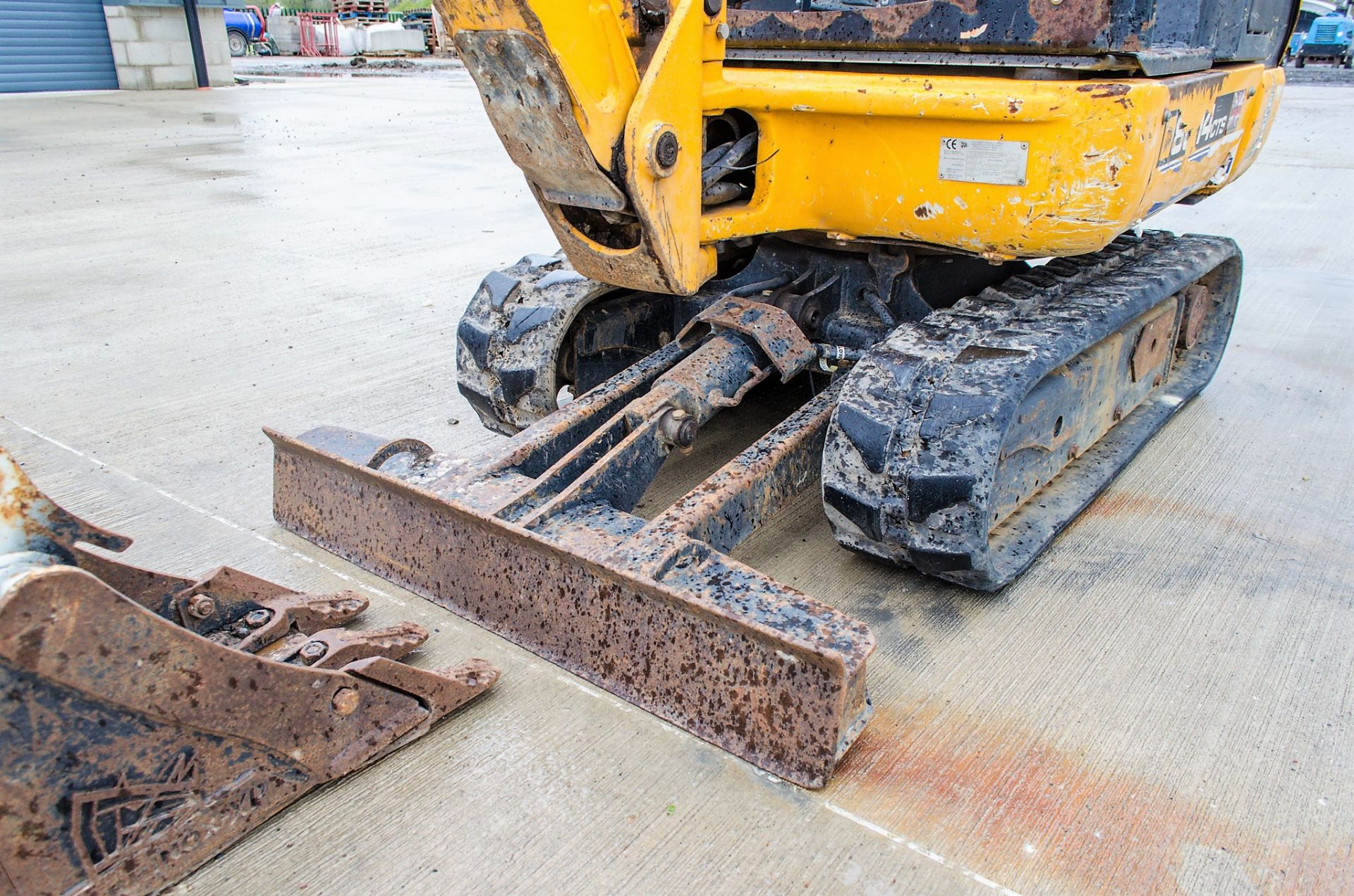 JCB 8014 CTS 1.5 tonne rubber tracked mini excavator Year of Model: 2015 Year of Manufacture: 2014 - Image 12 of 19