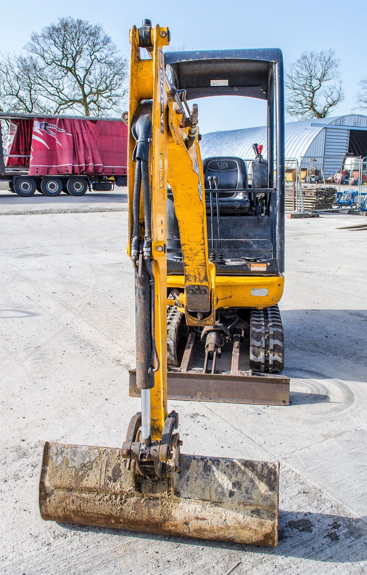 JCB 8014 CTS 1.5 tonne rubber tracked mini excavator Year: 2016 S/N: 2475227 Recorded Hours: 1133 - Image 5 of 18