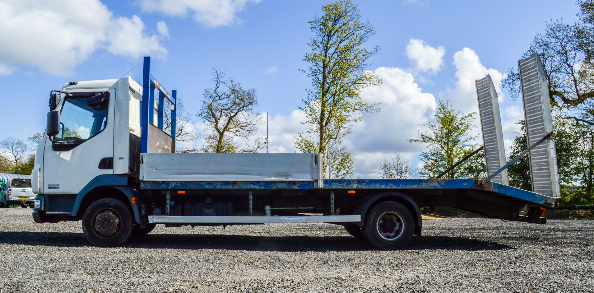 DAF LF45.160 7.5 tonne beaver tail plant lorry Registration Number: PO12 XFN Date of Registration: - Image 8 of 25