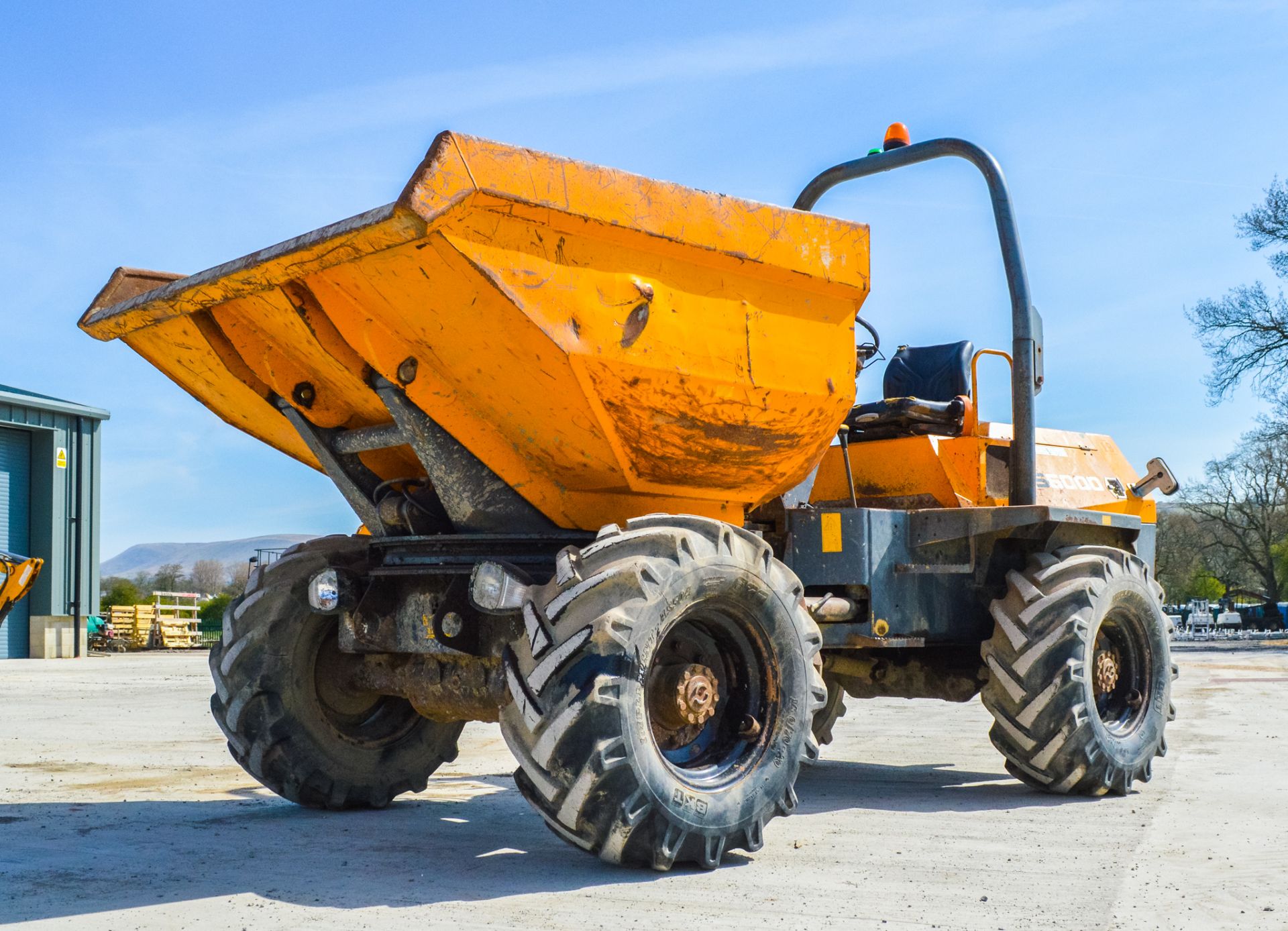 Terex PS6000 6 tonne swivel skip dumper Year: 2008 S/N: 801FX028 Recorded Hours: Not displayed (