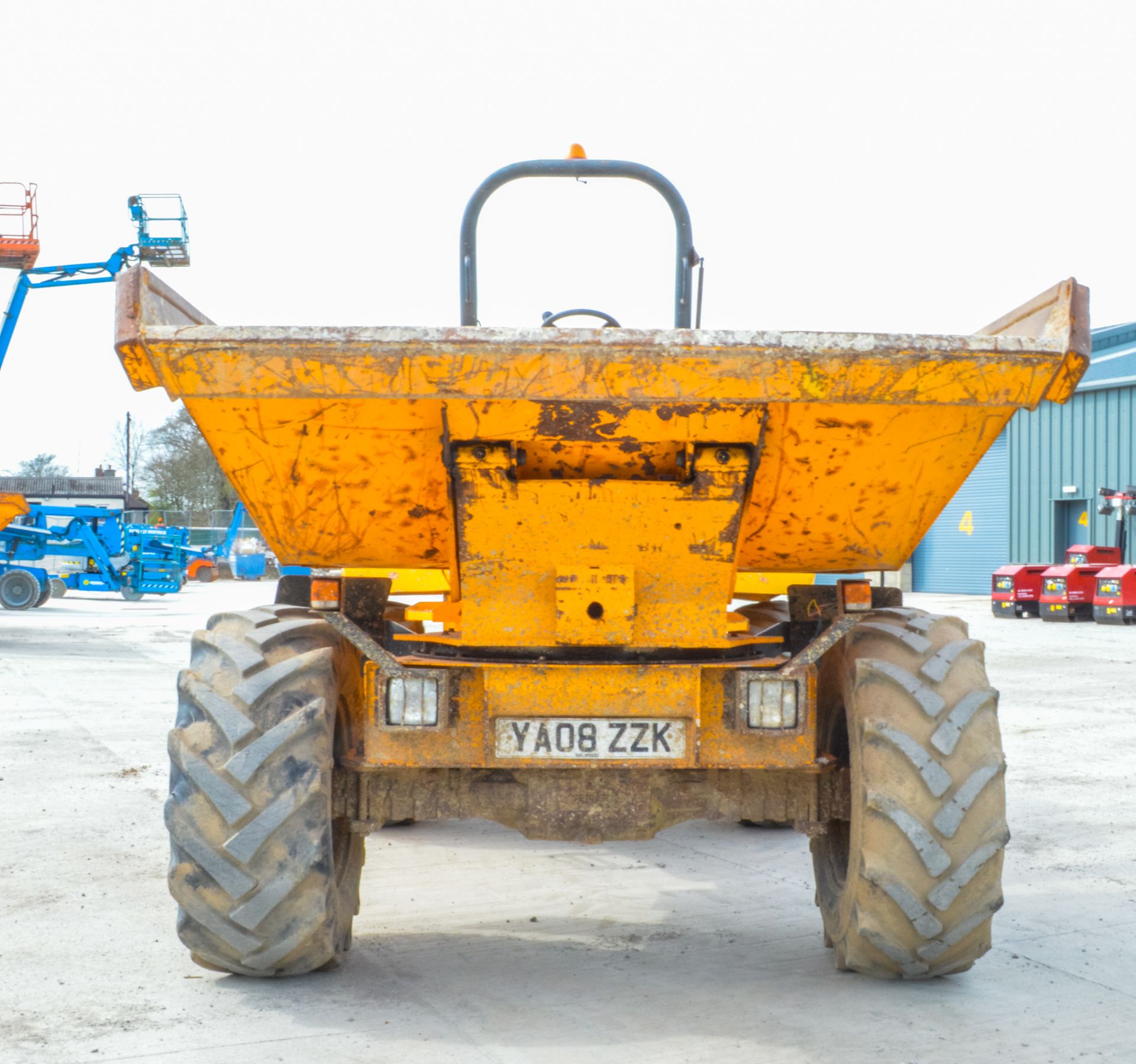 Thwaites 6 tonne swivel skip dumper Year: 2008 S/N:07B6325 Recorded Hours: 3964 1574 - Image 7 of 19