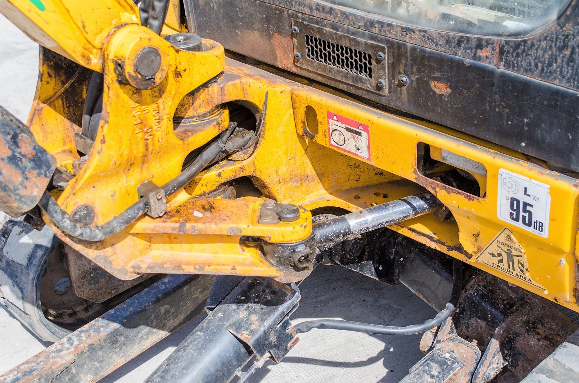 JCB 8030 ZTS 3 tonne rubber tracked mini excavator Year: 2014 S/N: 102116956 Recorded Hours: 2435 - Bild 12 aus 19