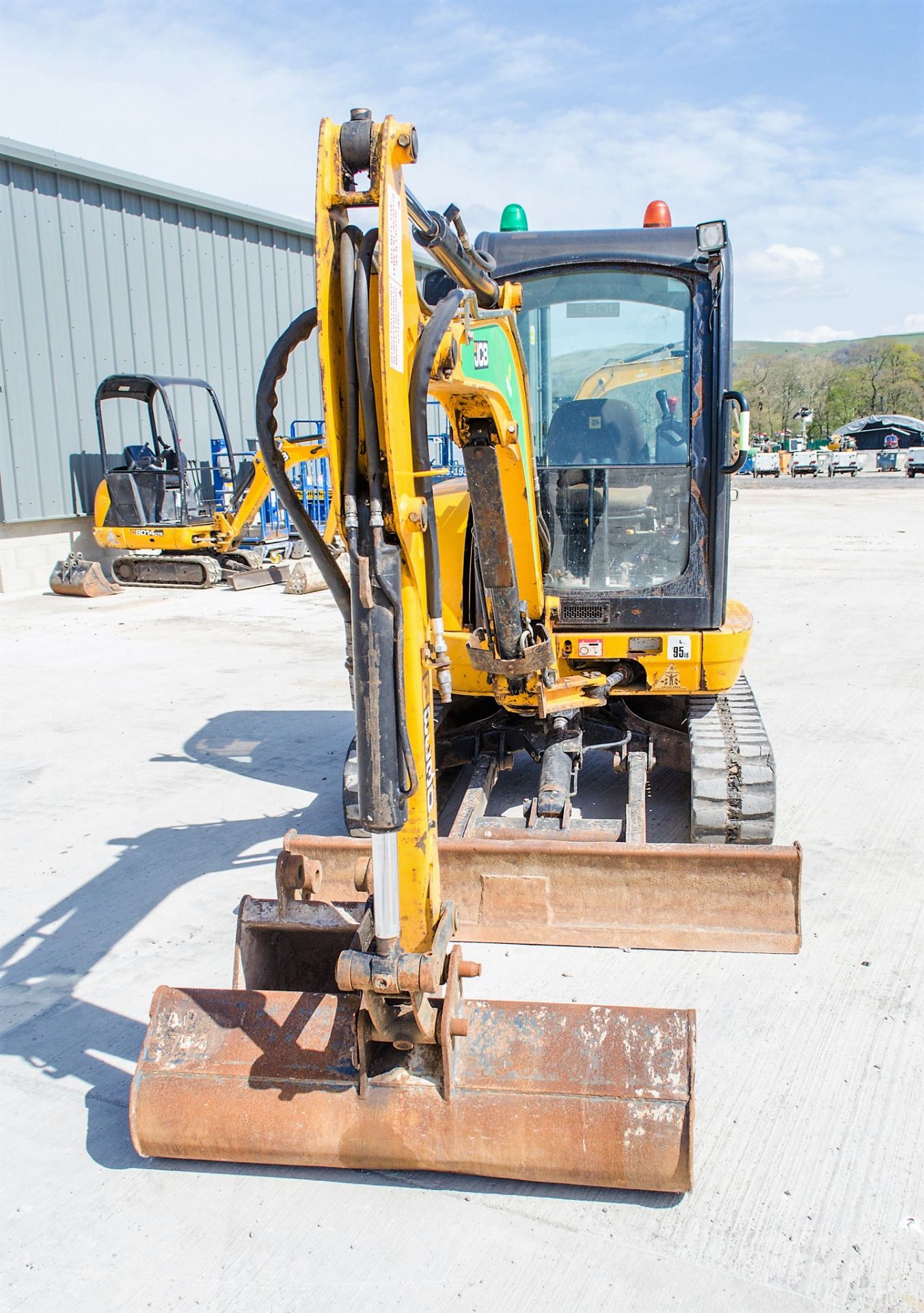 JCB 8030 ZTS 3 tonne rubber tracked mini excavator Year: 2014 S/N: 102116956 Recorded Hours: 2435 - Bild 5 aus 19