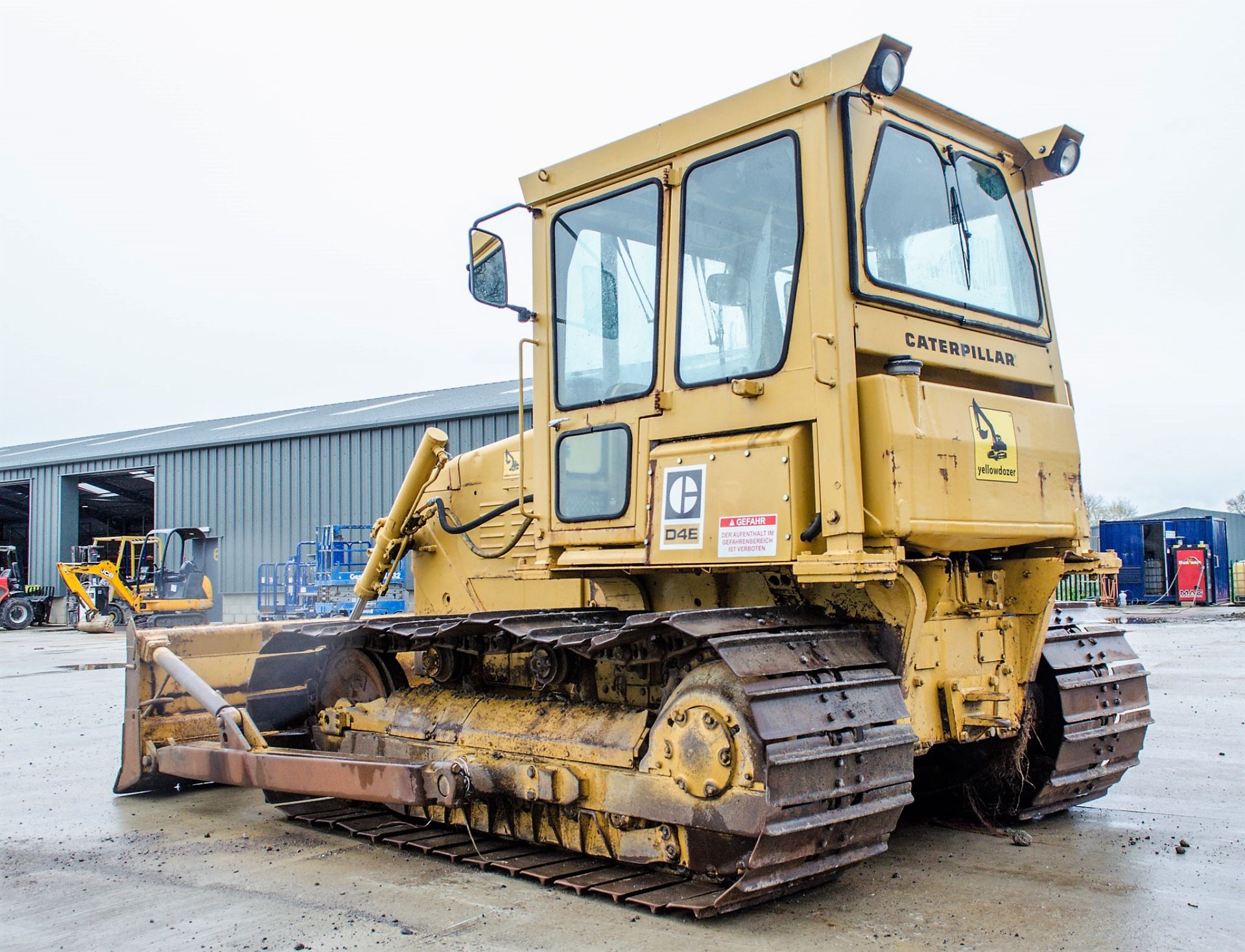 Caterpillar D4E steel tracked crawler dozer S/N: 12Z09111 Recorded Hours: 3141 - Image 4 of 15
