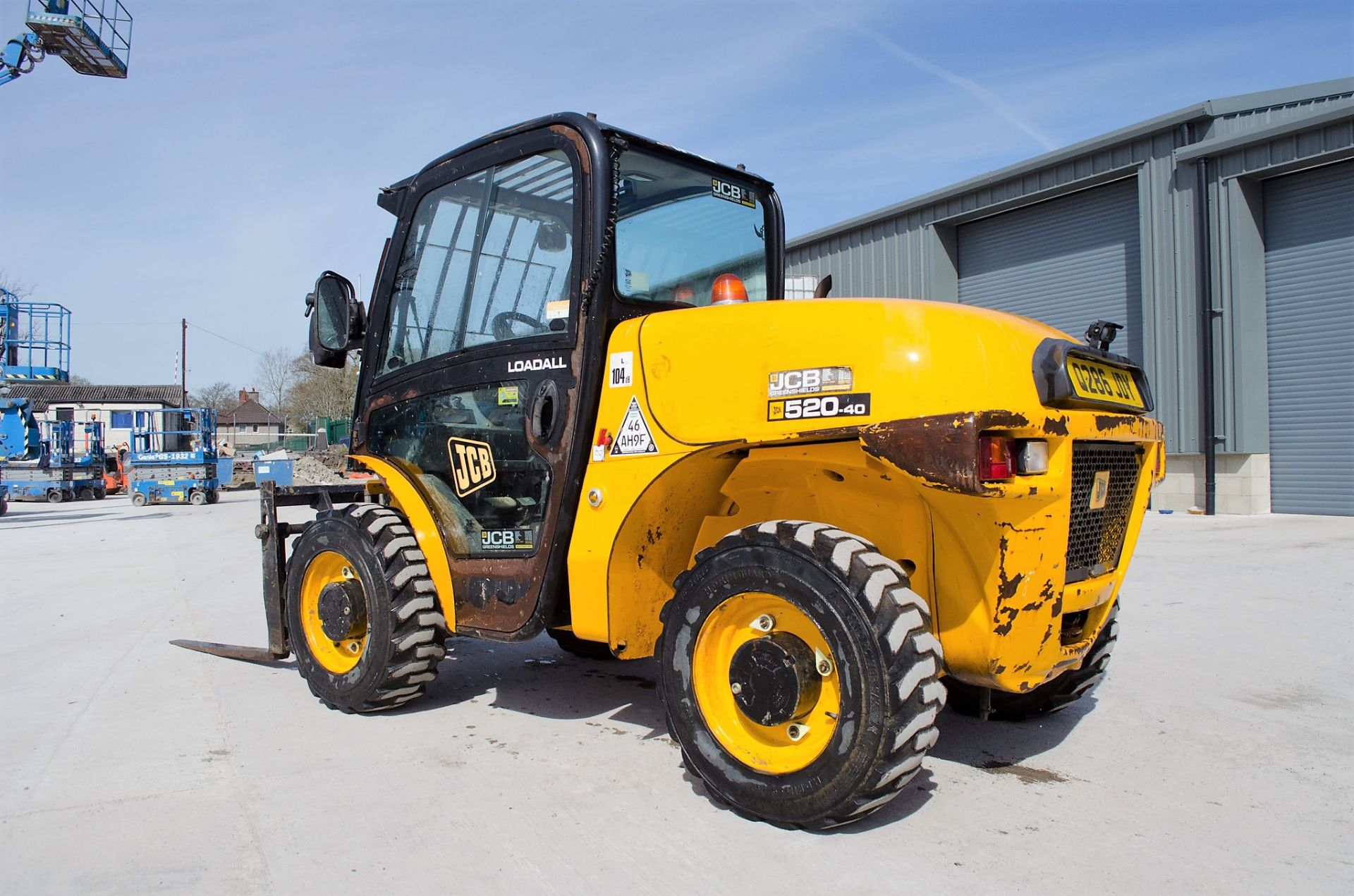 JCB 520-40 4 metre telescopic handler - Image 3 of 22