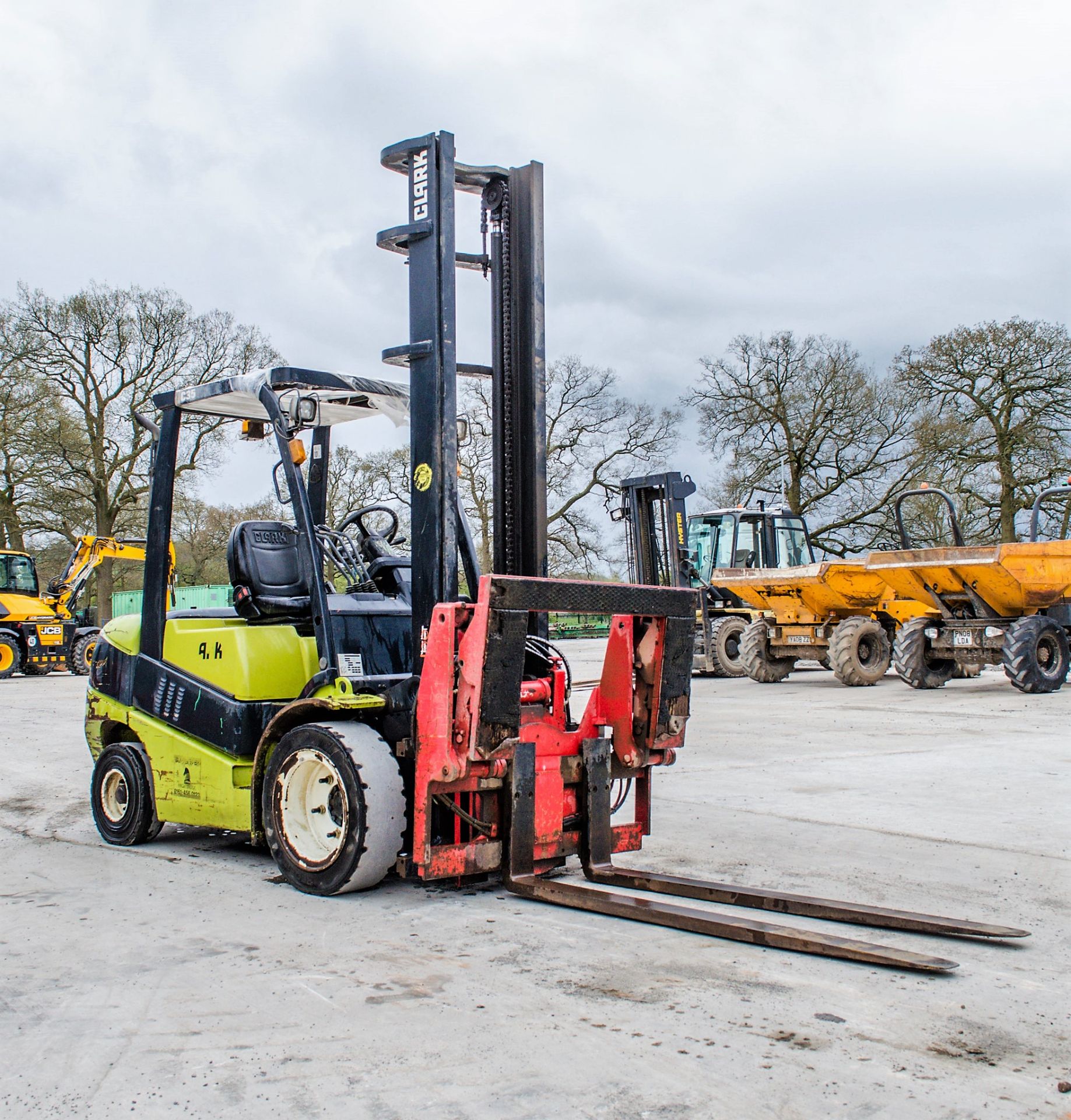 Clark C35D 3.5 tonne diesel fork lift truck Year: 2014 S/N: 542389 Recorded Hours: 2730 c/w - Image 2 of 18