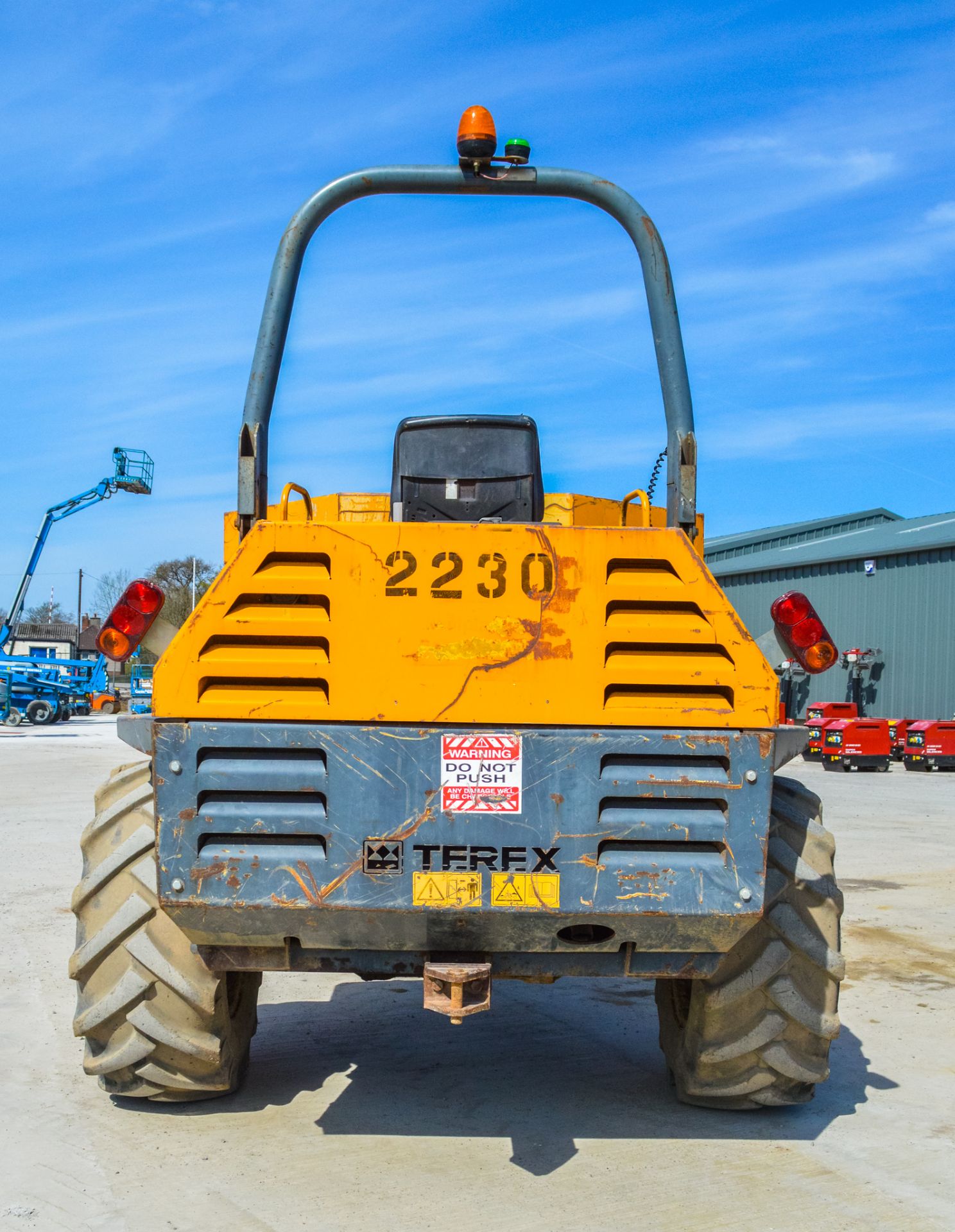 Terex PS6000 6 tonne swivel skip dumper Year: 2008 S/N: 801FX028 Recorded Hours: Not displayed ( - Image 7 of 20