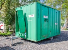 Groundhog 12 ft x 8 ft mobile welfare unit Comprising of: canteen area, toilet & generator room