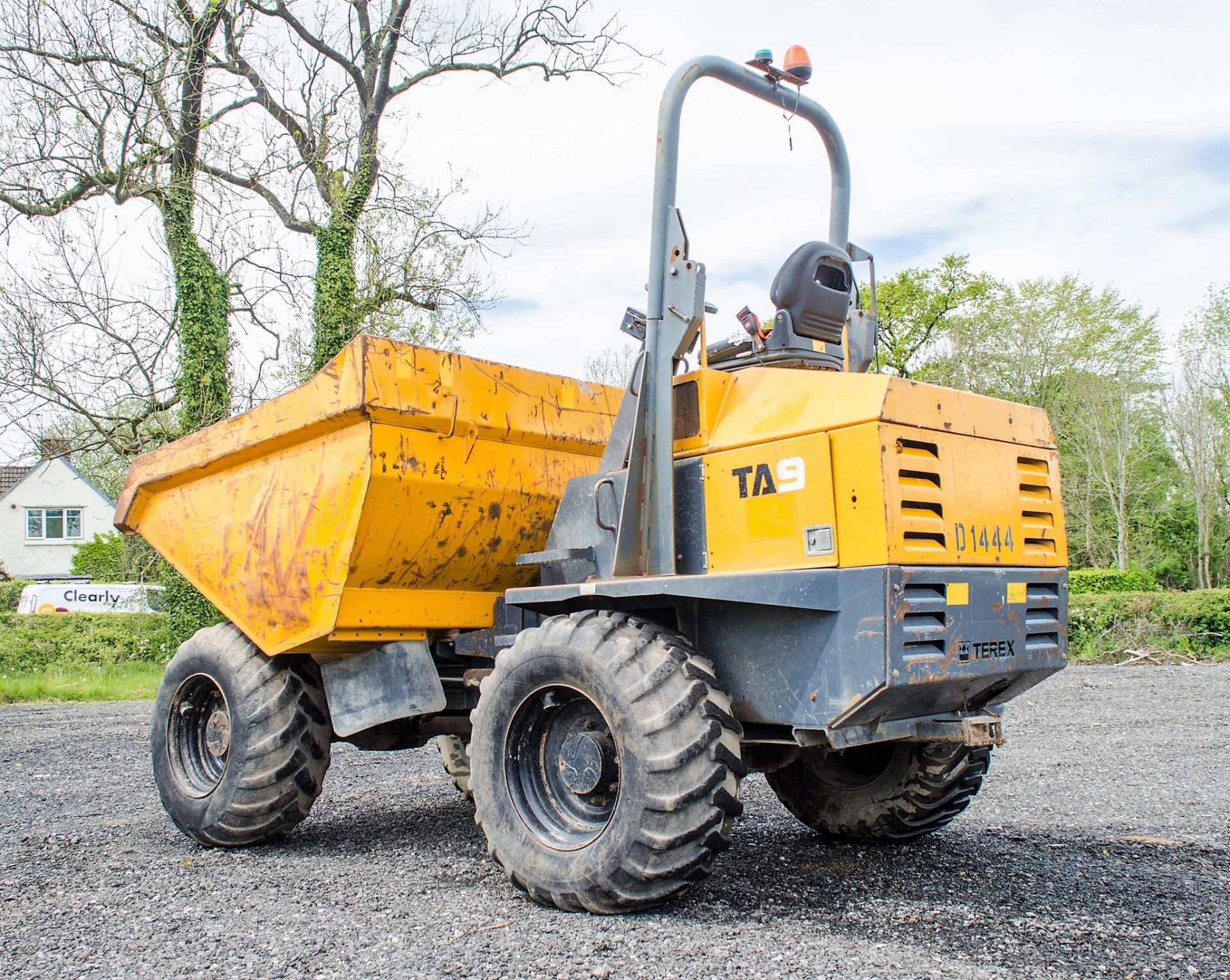 Terex TA9 9 tonne straight skip dumper Year: 2011 S/N: E36MV2560 Recorded Hours: 2103 D1444 - Image 5 of 23