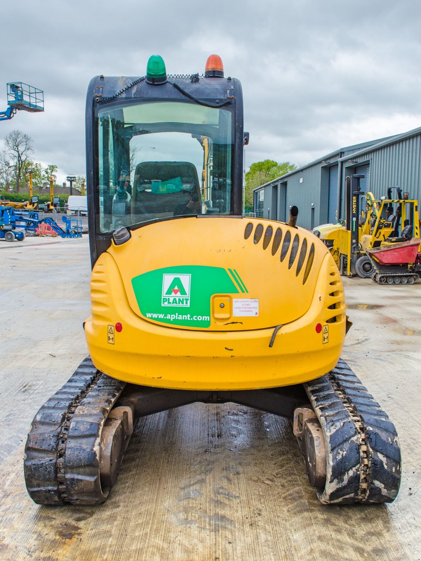 JCB 8055 RTS 5.5 tonne rubber tracked excavator Year: 2014 S/N: 2060738 Recorded Hours: 2689 - Image 6 of 21