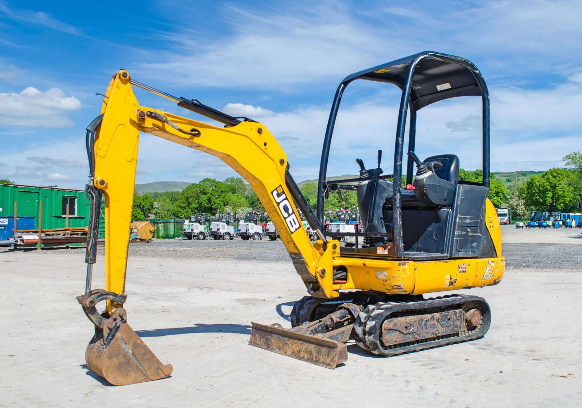 JCB 8014 CTS 1.5 tonne rubber tracked mini excavator Year: 2014 S/N: 2070457 Recorded Hours: 1943