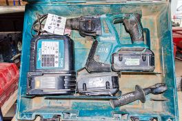 Makita BHR261 36v cordless SDS rotary hammer drill c/w 2 - batteries & charger A586950