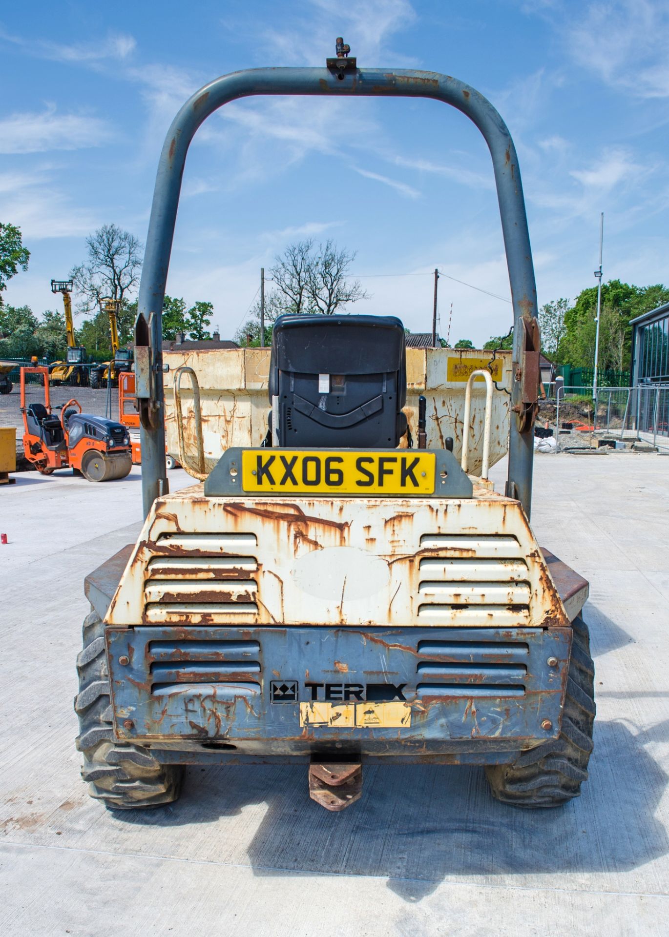 Terex PS4000 4 tonne swivel skip dumper Year: 2006 S/N: E604LW011 Recorded Hours: Not displayed ( - Image 6 of 19