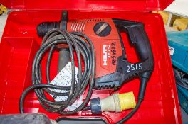 Hilti TE7-C 110v SDS rotary hammer drill c/w carry case A854822