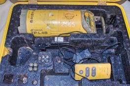 Topcon TPL4B pipe laser c/w remote, charger & carry case BO557088