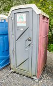 Plastic portable toilet