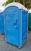 Plastic portable toilet