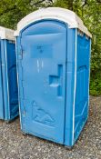 Plastic portable toilet