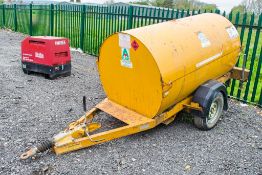 Trailer Engineering 950 litre fast tow bunded fuel bowser c/w manual pump, delivery hose & nozzle