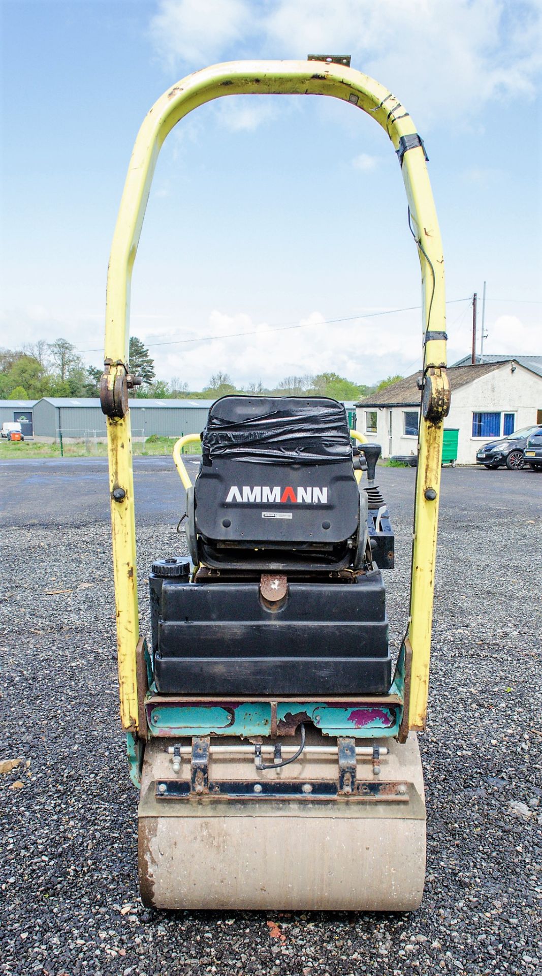 Ammann AV12-2 double drum ride on roller Year: 2006 S/N: 10148 Recorded Hours: Not displayed ( - Image 6 of 16