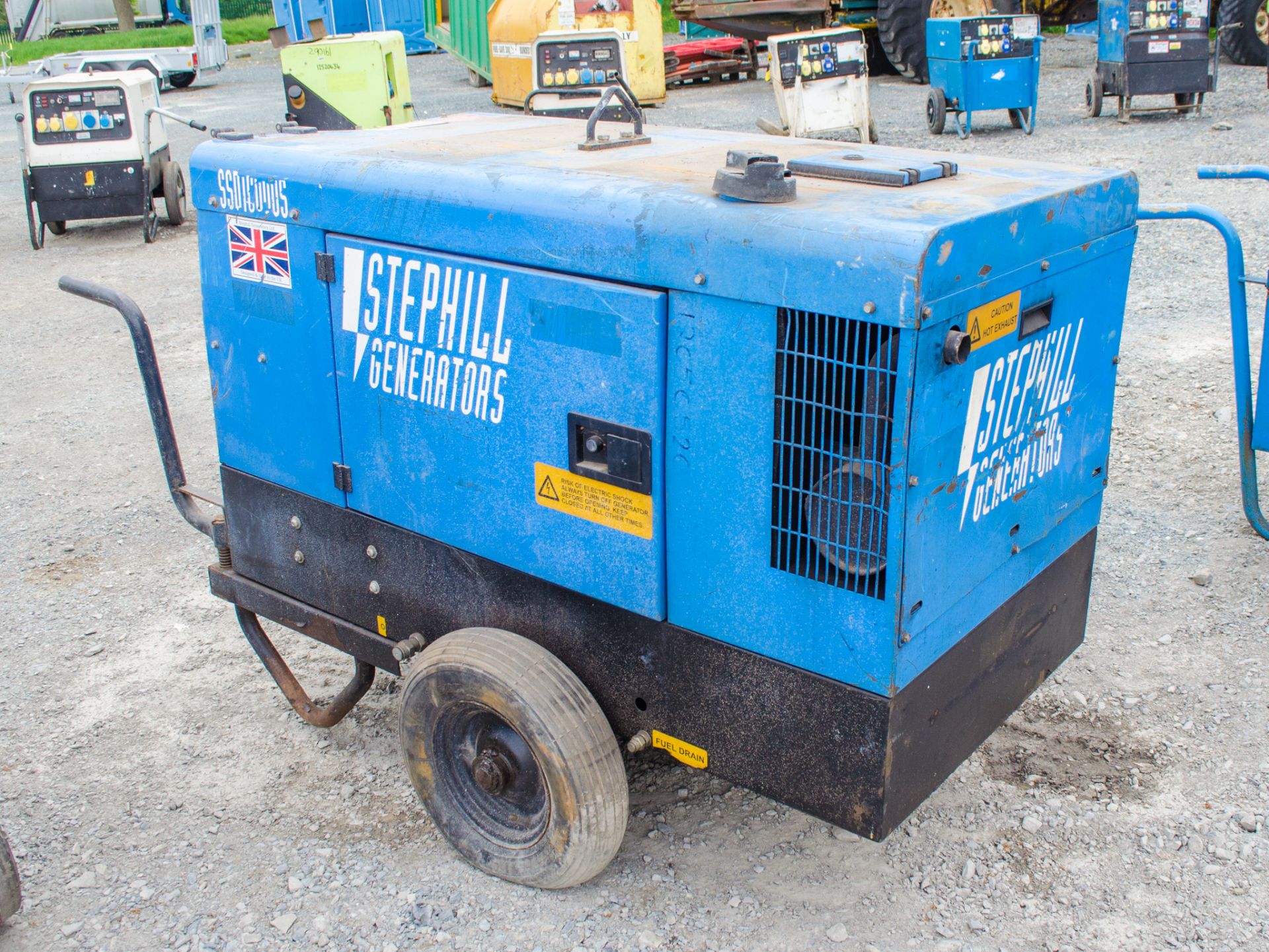 Stephill SSD10000S 10 kva diesel driven generator 1205-0520 - Image 2 of 5