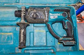Makita BHR202 b18v cordless SDS rotary hammer drill c/w carry case 03BX0004 ** No battery or charger