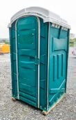 Plastic portable toilet