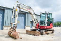 Takeuchi TB260 6 tonne rubber tracked excavator Year: 2014 S/N: 126000397 Recorded Hours: 3886