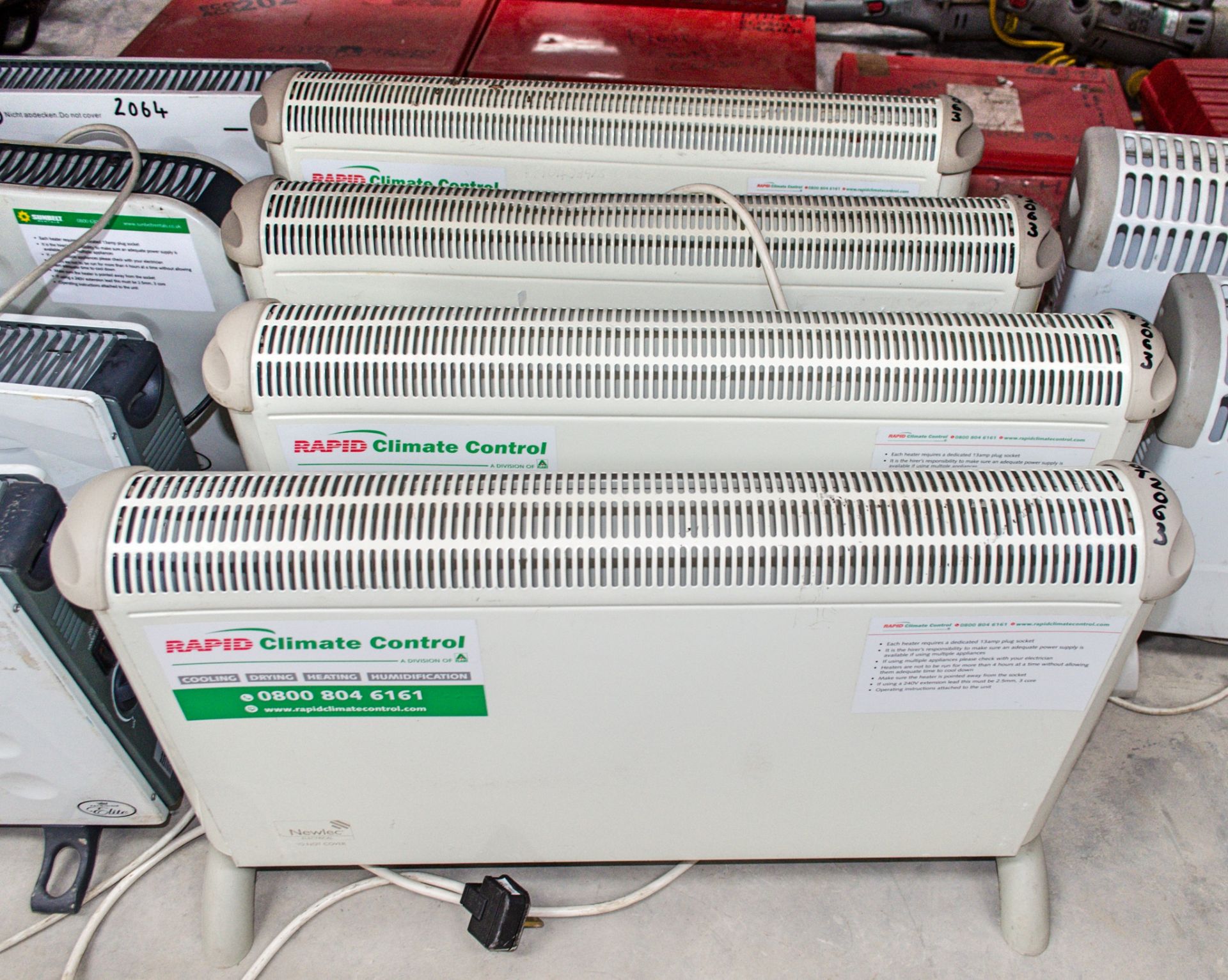 4 - 240v electric radiators RP10403939/654/946/926