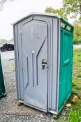 Plastic portable toilet