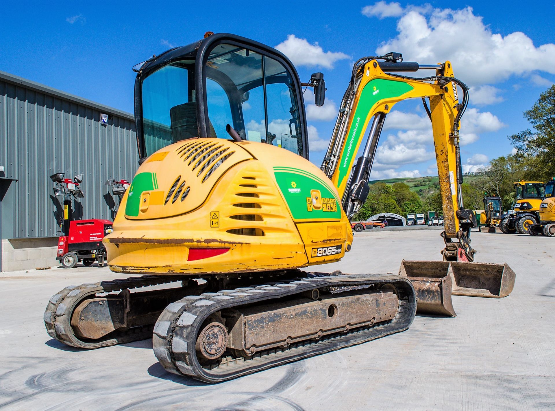 JCB 8065 RTS 6.5 tonne rubber tracked excavator Year: 2013 S/N: 1538590 Recorded Hours: 2556 - Image 4 of 20