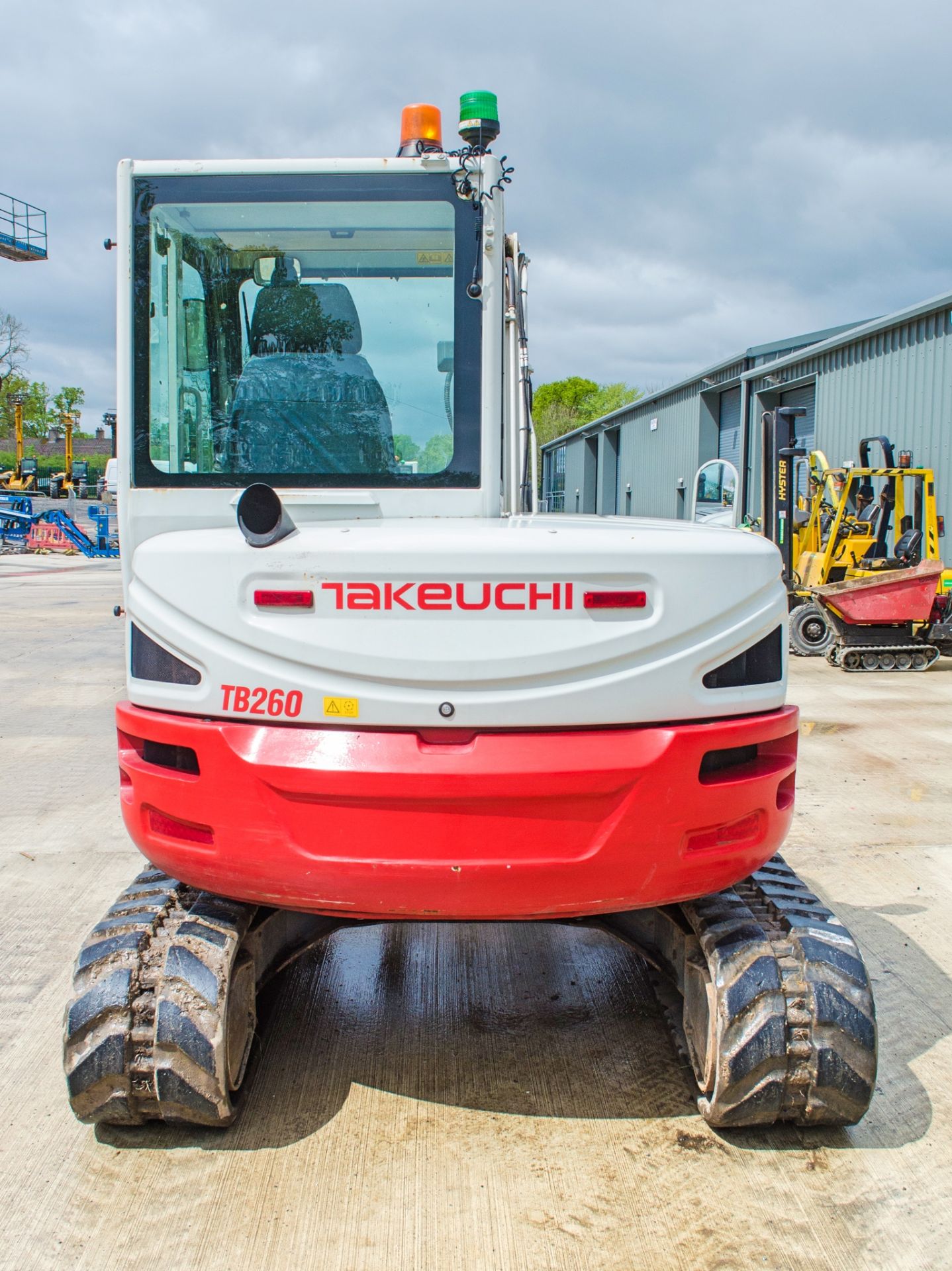 Takeuchi TB260 6 tonne rubber tracked excavator Year: 2014 S/N: 126000397 Recorded Hours: 3886 - Image 6 of 15