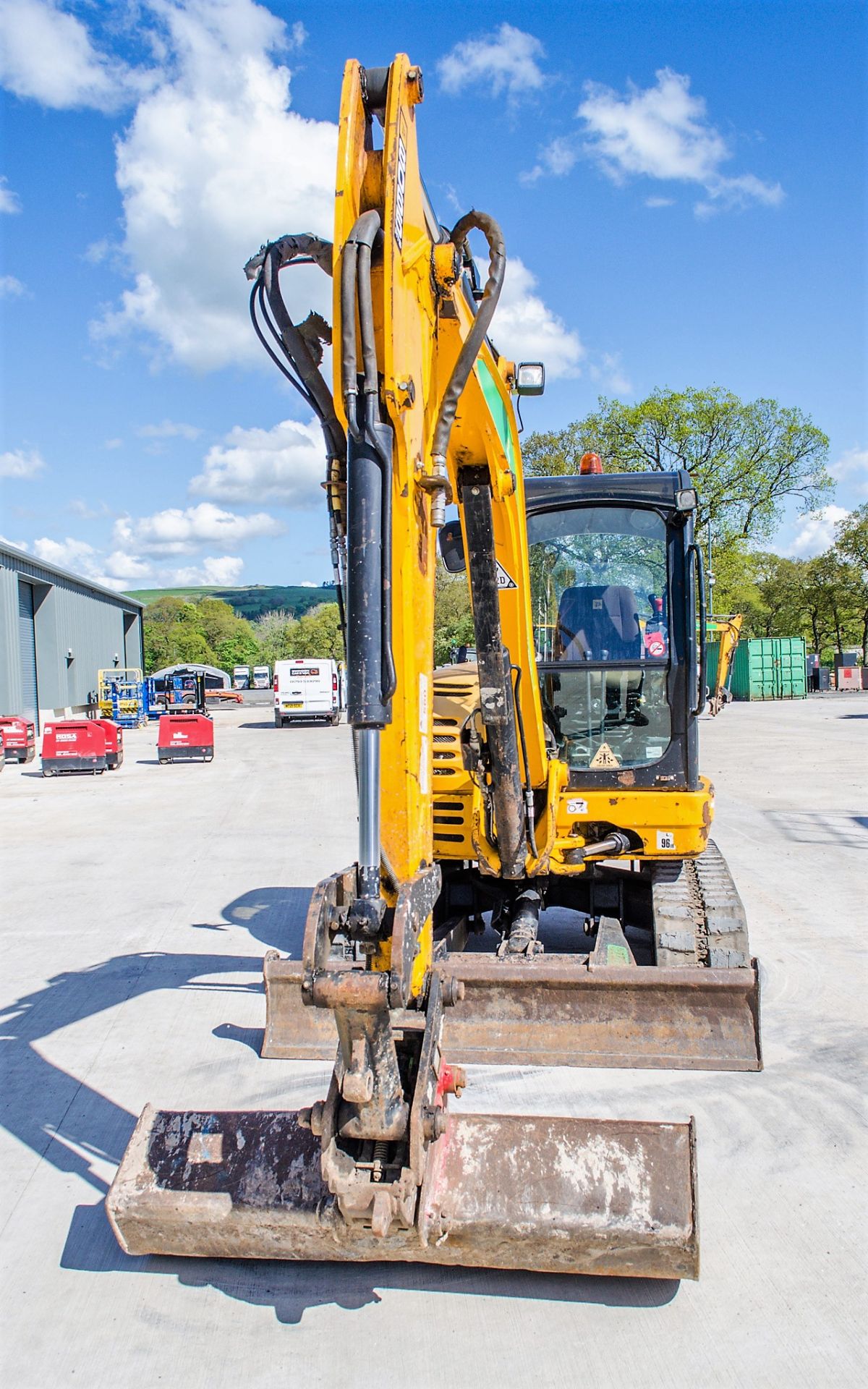 JCB 8065 RTS 6.5 tonne rubber tracked excavator Year: 2013 S/N: 1538590 Recorded Hours: 2556 - Image 5 of 20
