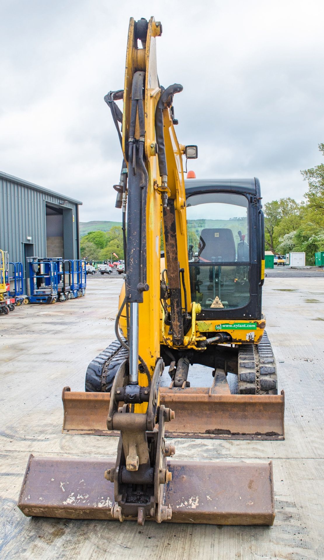 JCB 8055 RTS 5.5 tonne rubber tracked excavator Year: 2014 S/N: 2060738 Recorded Hours: 2689 - Image 5 of 21
