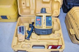 Topcon RLVH3D rotating laser level c/w LS80 laser receiver & carry case 13350211