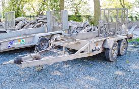 Indespension 8 ft x 4 ft tandem axle plant trailer A667427