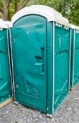 Plastic portable toilet