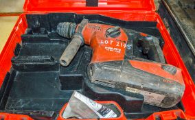 Hilti TE30-A36 36v cordless SDS rotary hammer drill c/w battery & carry case A829981