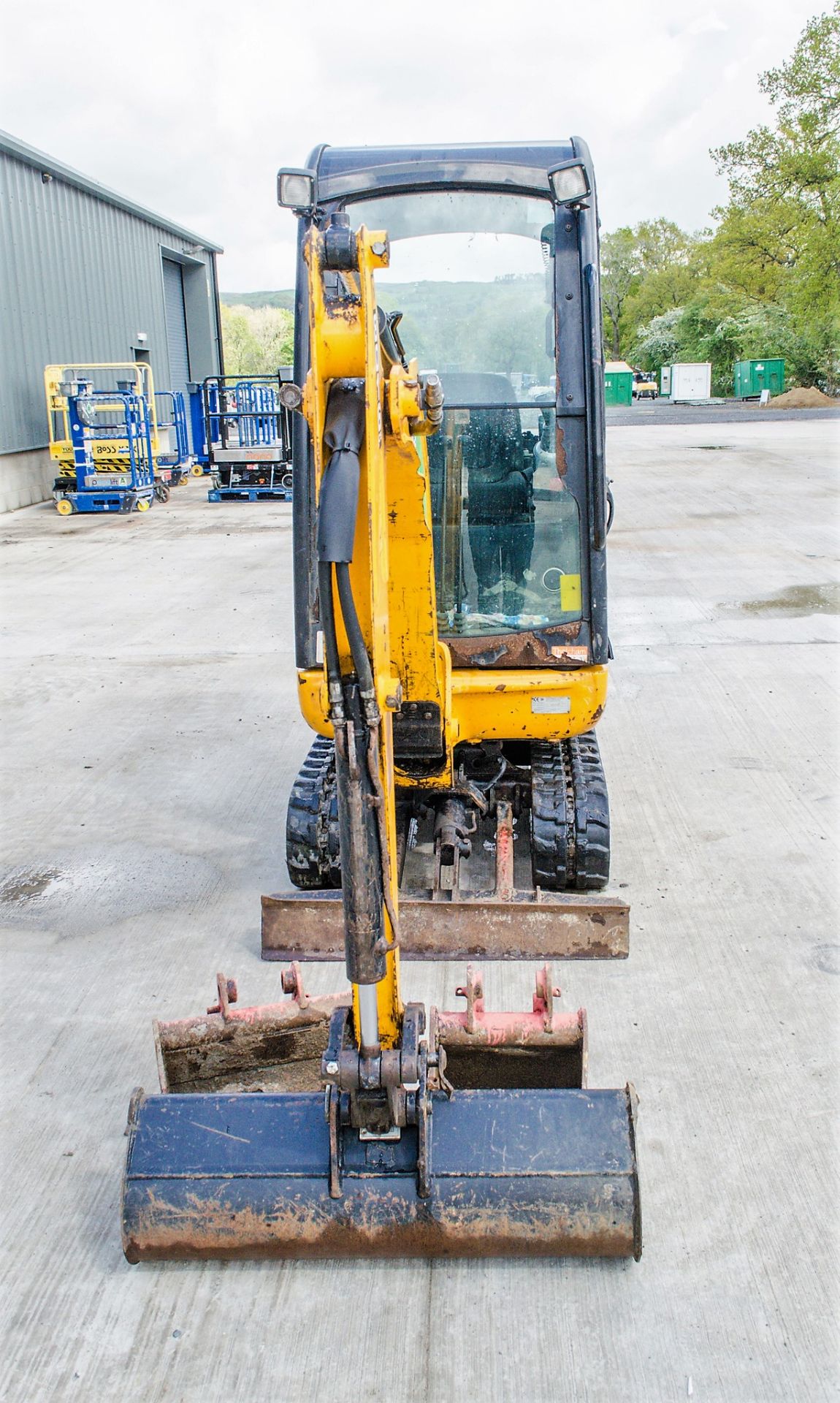 JCB 8016 CTS 1.6 tonne rubber tracked mini excavator Year: 2014 S/N: 2071643 Recorded Hours:1575 - Image 5 of 17