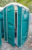 Plastic portable toilet