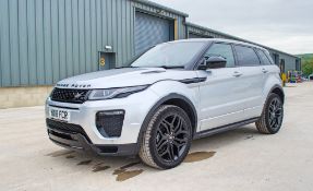 Range Rover Evoque HSE Dynamic 2.0 TD 4WD 5 door hatchback car Registration Number: YK18 FCR Date of