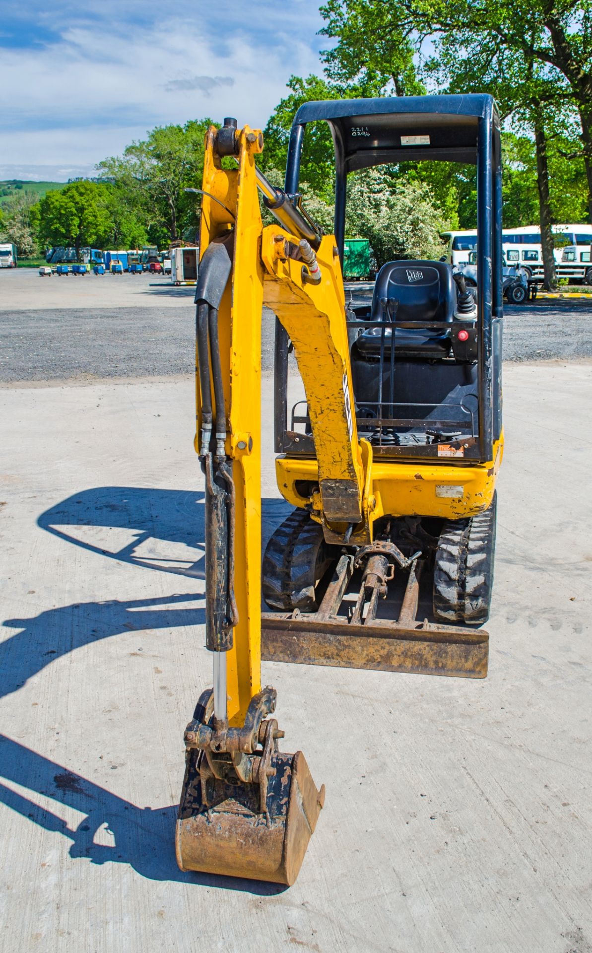 JCB 8014 CTS 1.5 tonne rubber tracked mini excavator Year: 2014 S/N: 2070457 Recorded Hours: 1943 - Image 5 of 18